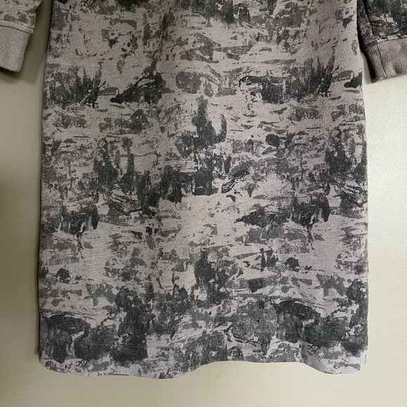 LOLE Sika Burnout Sweatshirt Dress Dark Charcoal Spray‎ Size Small - Picture 11 of 15